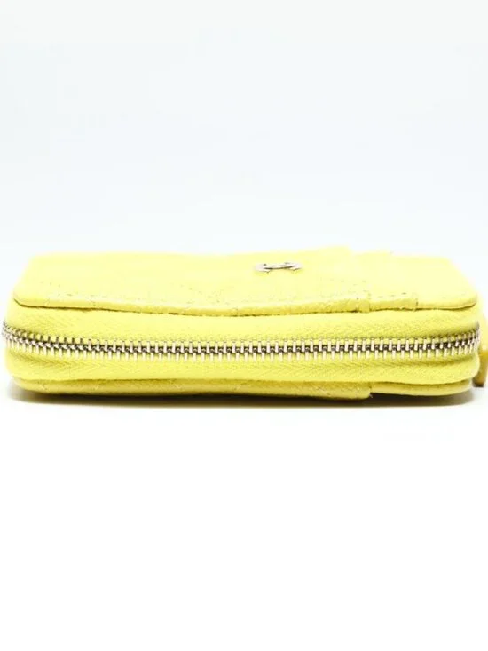 Chanel Coin Case CC Logo Quilted Caviar Leather Fragment - Picture 5 of 10